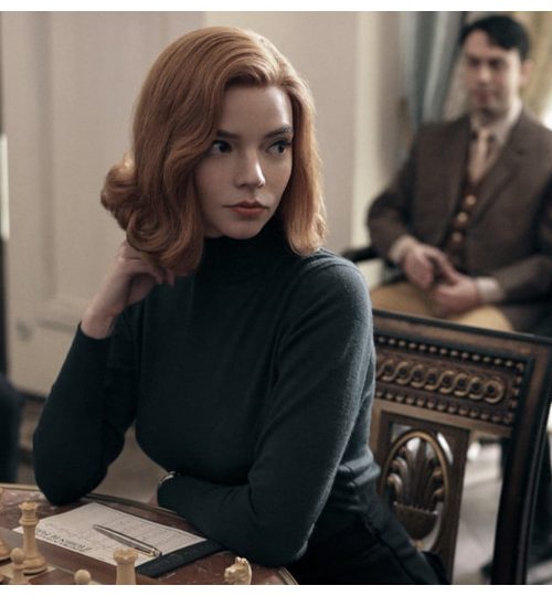 Anya Taylor-Joy as Beth Harman in The Queen’s Gambit