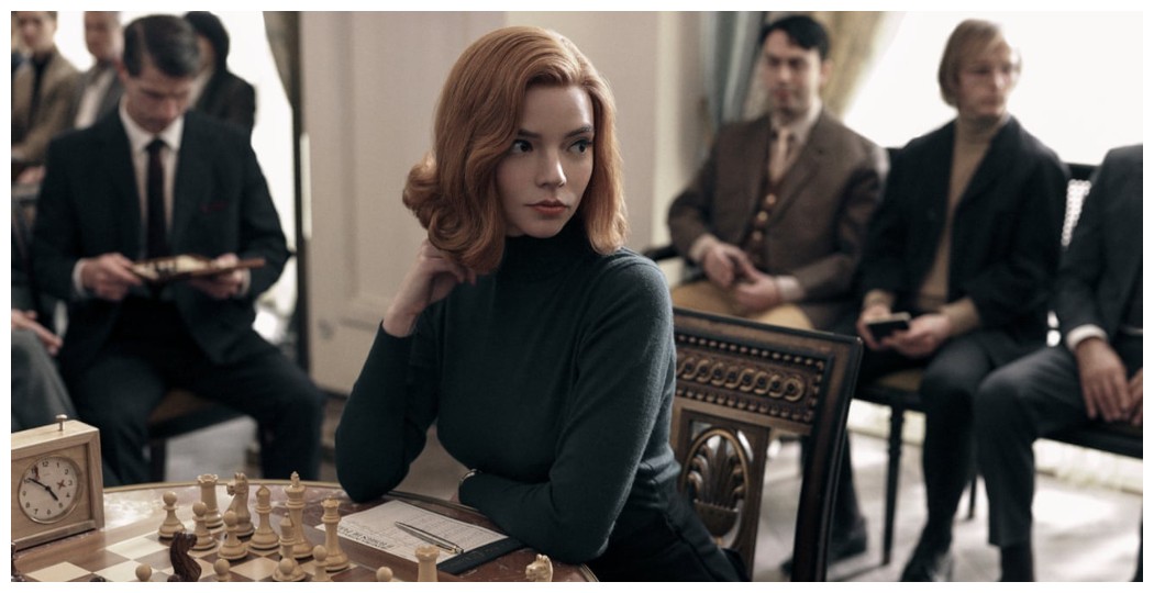 Anya Taylor-Joy as Beth Harman in The Queen’s Gambit