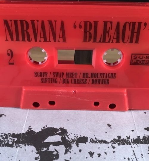 red_cassette_version_of_Nirvana’s_’Bleach’_credit_Tape_Head_City